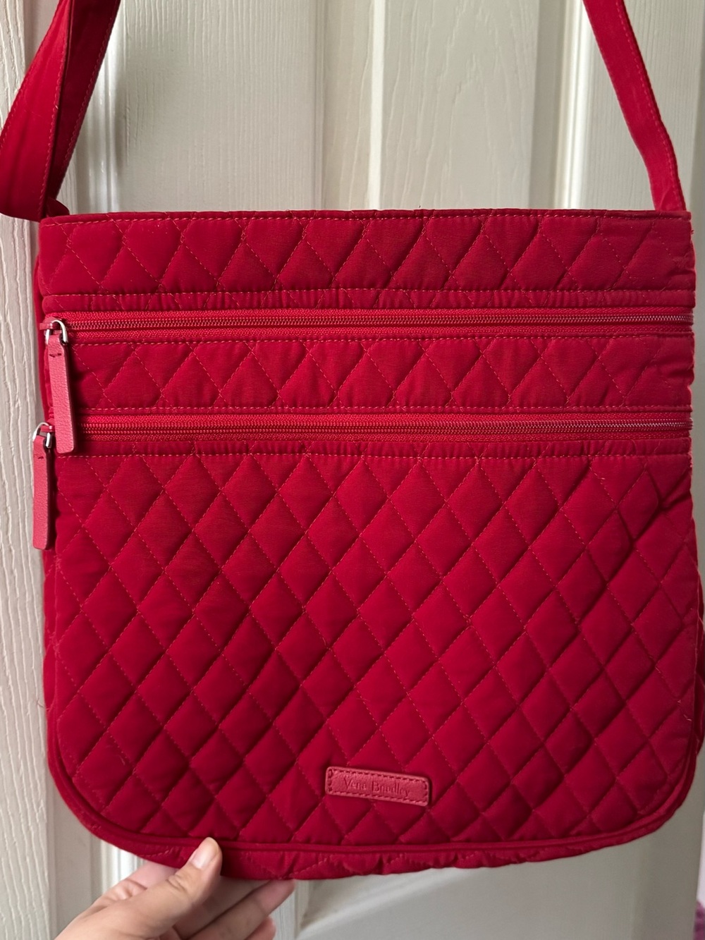 Vera Bradley Red Crossbody Hipster - Lightweight Everyday Style